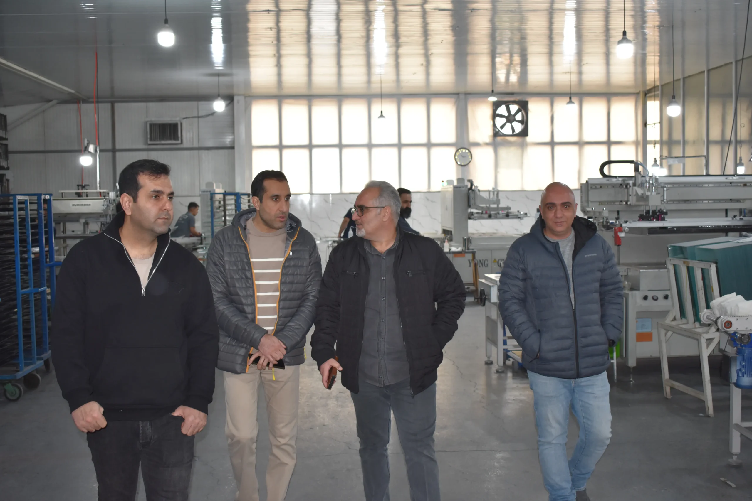بازدید جناب آقای زاهدی ( برند بیکمث) از مجموعه تابان گسترپویا